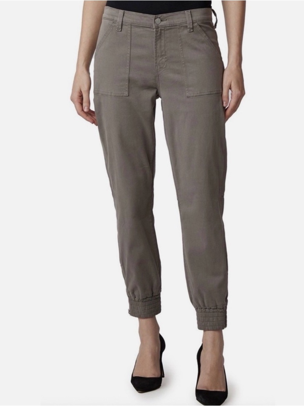 J Brand Women’s Taupe Gray Jogger Pants